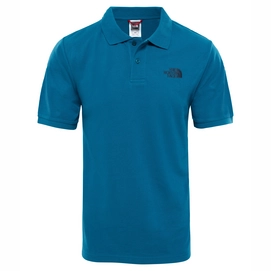Polo Shirt The North Face Men Piquet Blue Coral