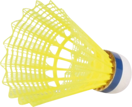 Badminton Shuttle Victor Nylon 2000 Medium Yellow (Koker van 6)