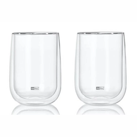 Theeglas Adhoc Duo Transparant 400 ml (2-delig)