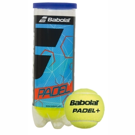 Balle de Tennis Babolat Padel+ Yellow (Tube de 3)