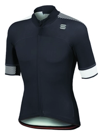 Fietsshirt Sportful Men Bodyfit Pro Classics Jersey Black White