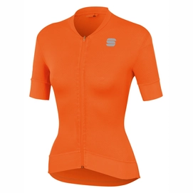 Fietsshirt Sportful Women Monocrom Jersey Orange Sdr