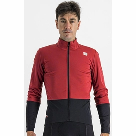 Veste de Cyclisme Sportful Men Total Comfort Jacket Red Rumba