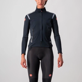Maillot de Cyclisme Castelli Women Perfetto Ros Long Sleeve Light Black-XS