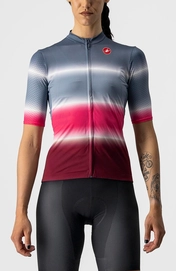 Fietsshirt Castelli Women Dolce Jersey Light Steel Blue Bordeaux