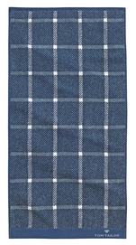 Serviette de Toilette Tom Tailor Karo Navy (Set de 2)
