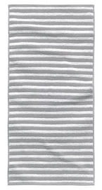 Serviette de Toilette Tom Tailor Melange Stripe Silver (Set de 2)