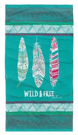 Strandtuch Tom Tailor Wild & Free Aqua