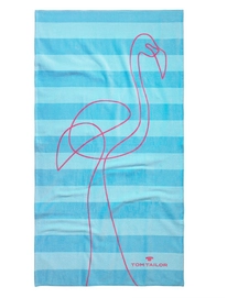 Strandlaken Tom Tailor Flamingo Aqua