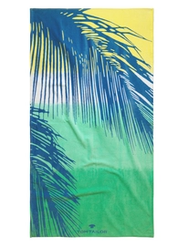 Strandlaken Tom Tailor Palm Leaves Green