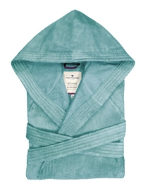 Badjas Tom Tailor Velours  Aqua