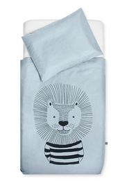Dekbedovertrek Jollein Wild Animals Soft Bleu