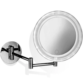 Make-up Spiegel met zuignap Decor Walther BS 18 Touch LED Chrome (5x Magnification)