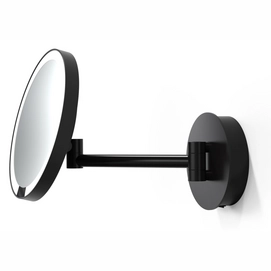 Make-up spiegel Decor Walther Just Look Wandmodel Oplaadbaar LED Black Matt