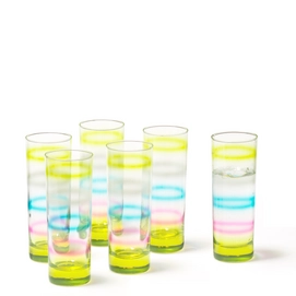 Longdrinkglas Leonardo Rainbow Apple (6-delig)