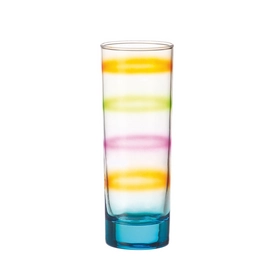 Longdrinkglas Leonardo Rainbow Blue (6-delig)