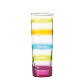 Longdrinkglas Leonardo Rainbow Pink (6-delig)