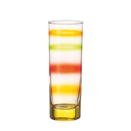 Longdrinkglas Leonardo Rainbow Yellow (6-delig)