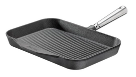 Grillpfanne Skeppshult Rechteckig Handgriff Edelstahl 32 x 22 cm
