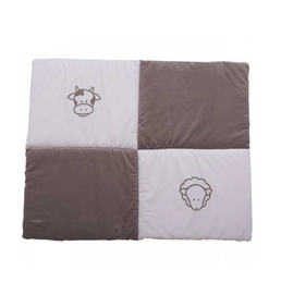 Boxkleed Jollein Cow Grey