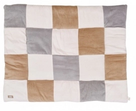 Boxkleed Jollein Block Sand Groot