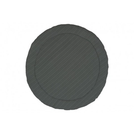 Boxkleed Jollein Cable Rond Antraciet