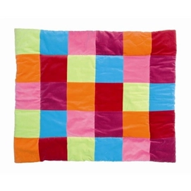 Boxkleed Jollein Colourful Check Groot