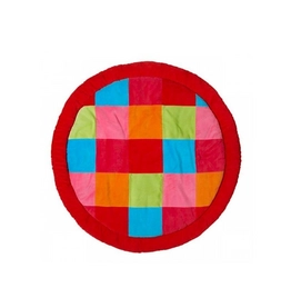 Boxkleed Jollein Colourful Check Rond