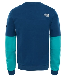 Longsleeve The North Face Men Fine Crew Sweat Lt Blue Wing Teal