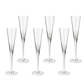 Champagneglas Leonardo Cheers Basalto (6-delig)