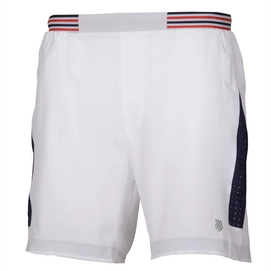 Short de Tennis K Swiss Heritage Short 8Inch Men White