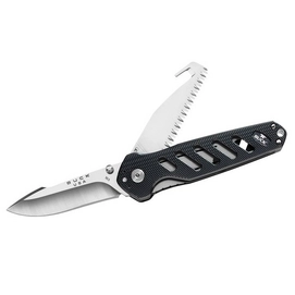 Folding Knife Buck 183 Alpha Crosslock Green Clampack + Nylon Holder