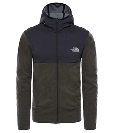 Vest The North Face Men Tech Full Zip Hood New Taupe Green