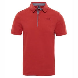 Polo Shirt The North Face Men Premium Pique Bossa Nova Red