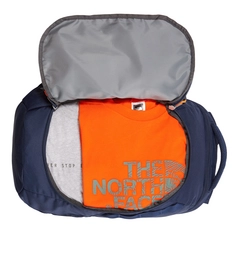 Rugzak The North Face Pivoter Cosmic Blue Colortone Print/Shocking Orange