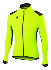 Fietsjack Sportful Men Hot Pack NoRain Jacket Yellow Fluo Black