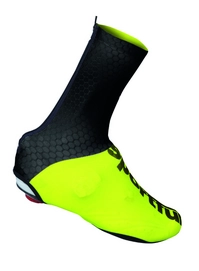 Regenoverschoen Sportful Lycra Shoecover Black Yellow Fluo