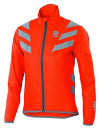 Fietsjack Sportful Kids Reflex 2 Jacket Fire Red