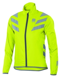 Fietsjack Sportful Kids Reflex 2 Jacket Yellow Fluo