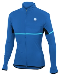 Fietsjack Sportful Men Giara Jacket Blue Denim Blue