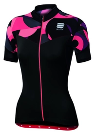 Fietsshirt Sportful Women Primavera Jersey Black Pink