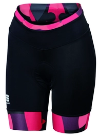 Fietsbroek Sportful Women Primavera Short Black Pink