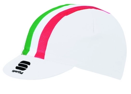 Pet Sportful Italia Cap White Tricolore
