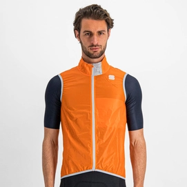 Fahrradjacke Sportful Hot Pack Easylight Vest Orange Sdr Herren-S