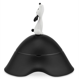 Hondenvoerbak Alessi Lula Black