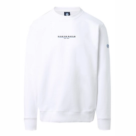 Pullover North Sails Crewneck Sweatshirt With Graphic Herren White-XL