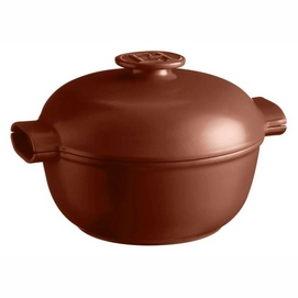 Kookpan Emile Henry Rond Delight Sienne 4 L