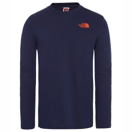 Shirt The North Face Men L/S Easy Tee Montague Blue