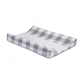 Waskussenhoes Jollein Check Katoen Grey