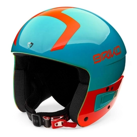Skihelm Briko Vulcano Fis 6.8 Sh Sky Blue Orange